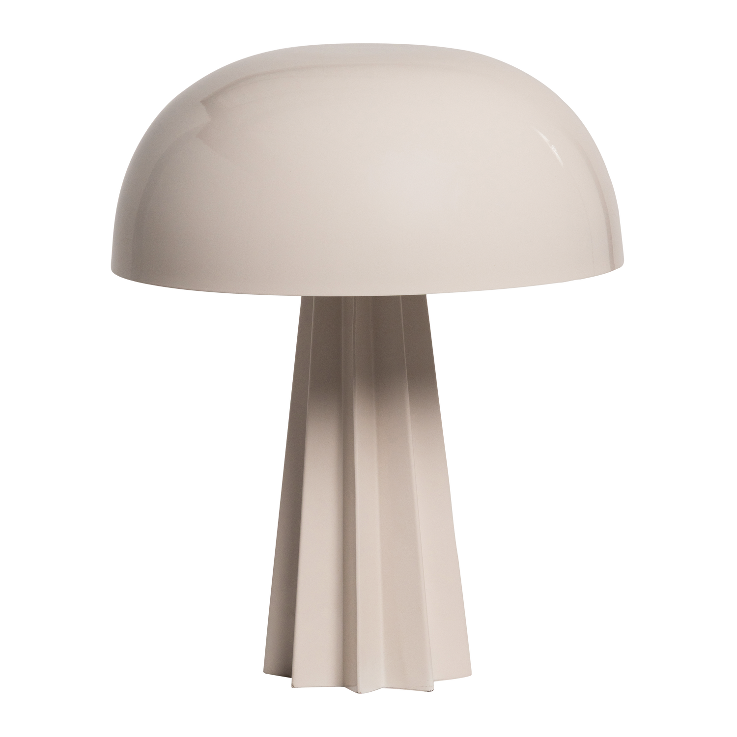 WOOOD Virel Tafellamp - Metaal - Hoogglans Lichtgrijs - 29x11x11