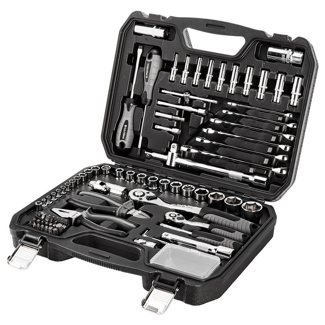 Zestaw Narzędzi NEO TOOLS M4K Garage 90 el. klucze nasadowe