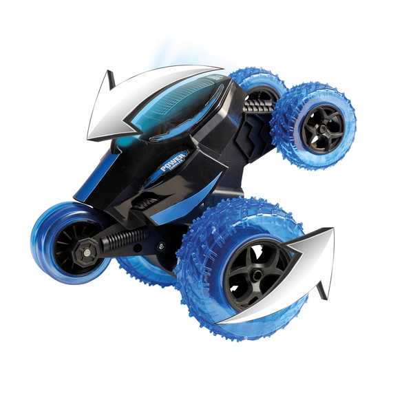 Spielzeug, RC Power Tumbler, 2,4 GHz, 21 cm, volle Lenk-, Fahrfunktion, Licht