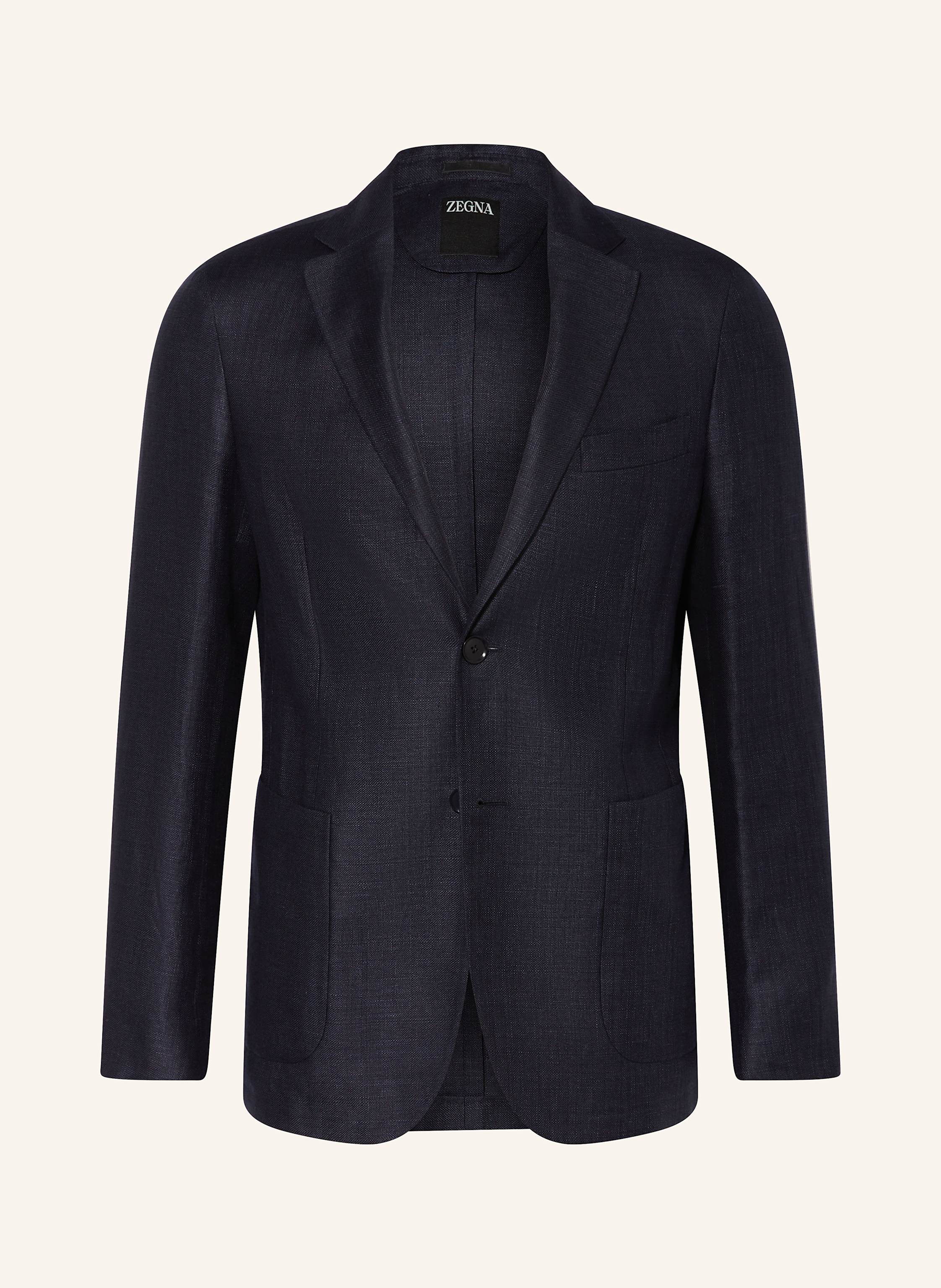 ZEGNA Sakko Slim Fit mit Leinen