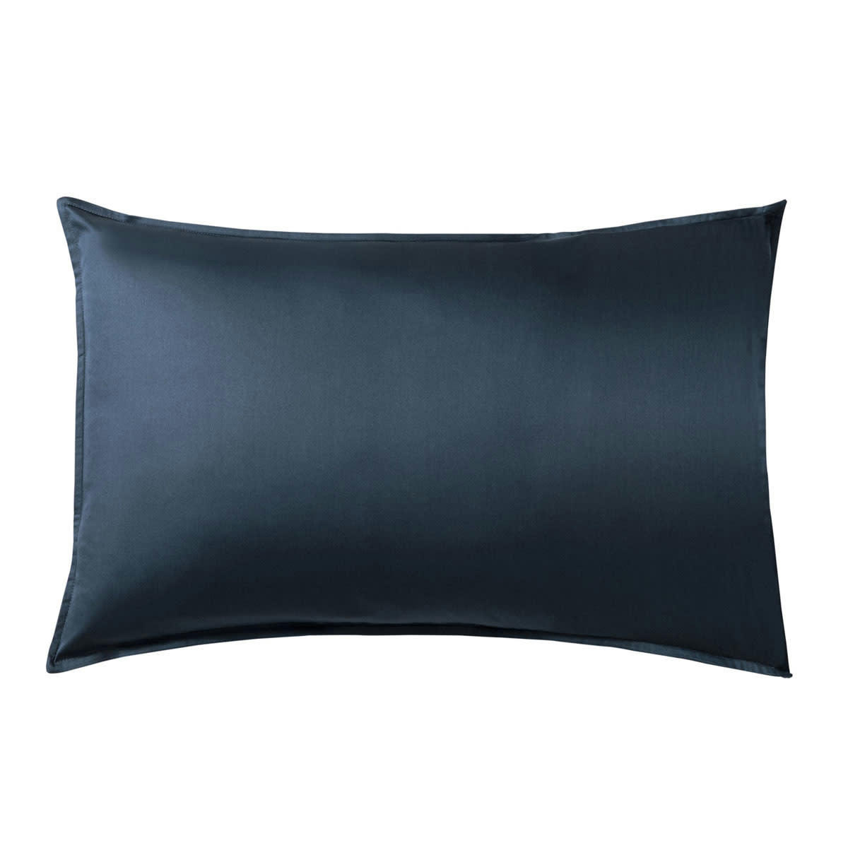 GRAND HOTEL - Taie d'oreiller en satin de coton bleu 50x70