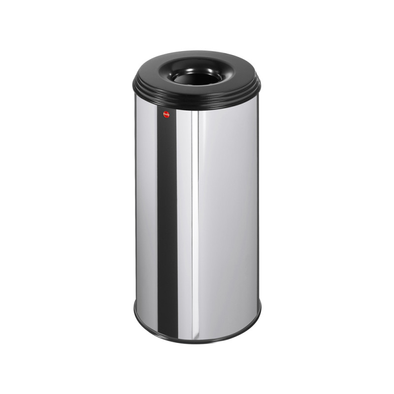 Poubelle Profiline Safe XL inox 45 L HAILO