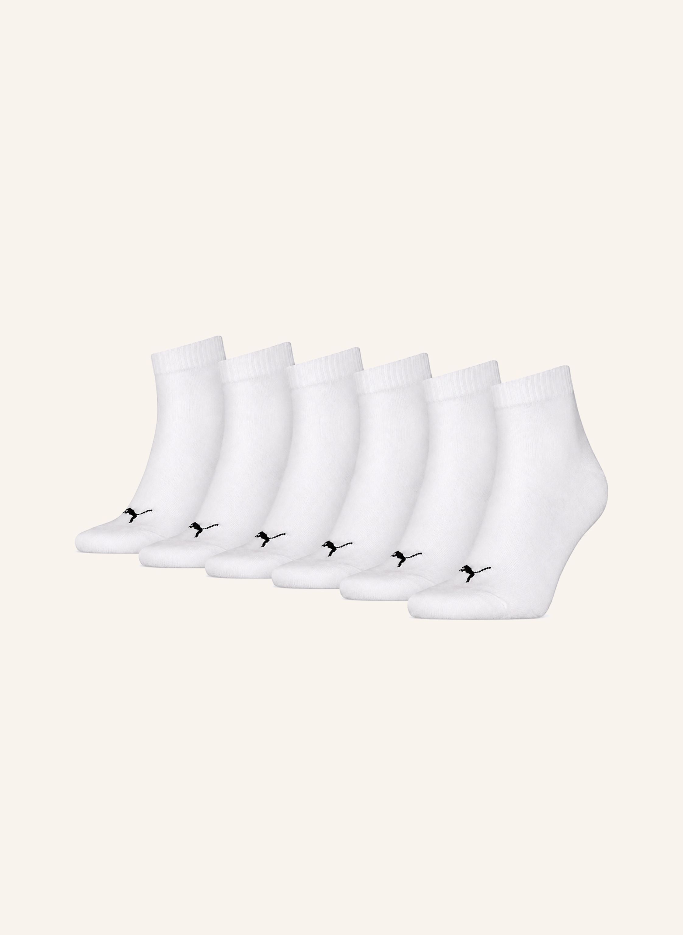 PUMA Socken QUARTER 6-PACK