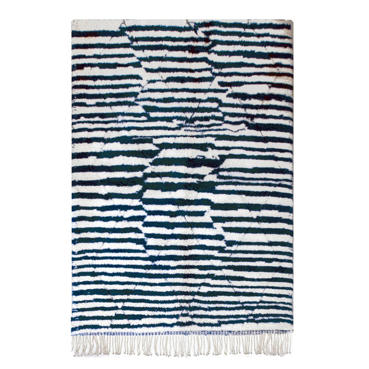 AFK Living vloerkleed Berber - handgemaakt - Wol - 140 cm x 200 cm