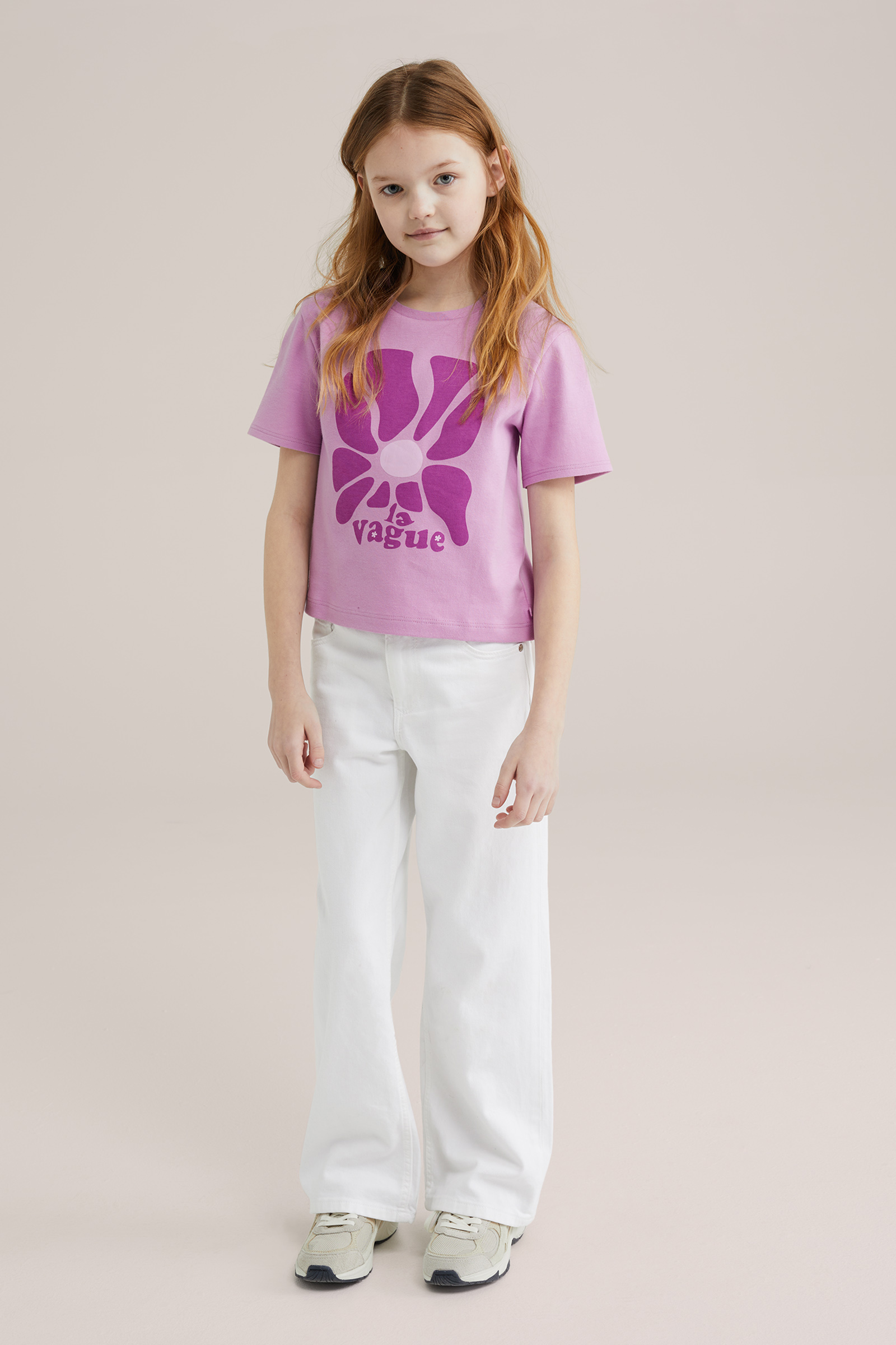 Meisjes T-shirt met opdruk