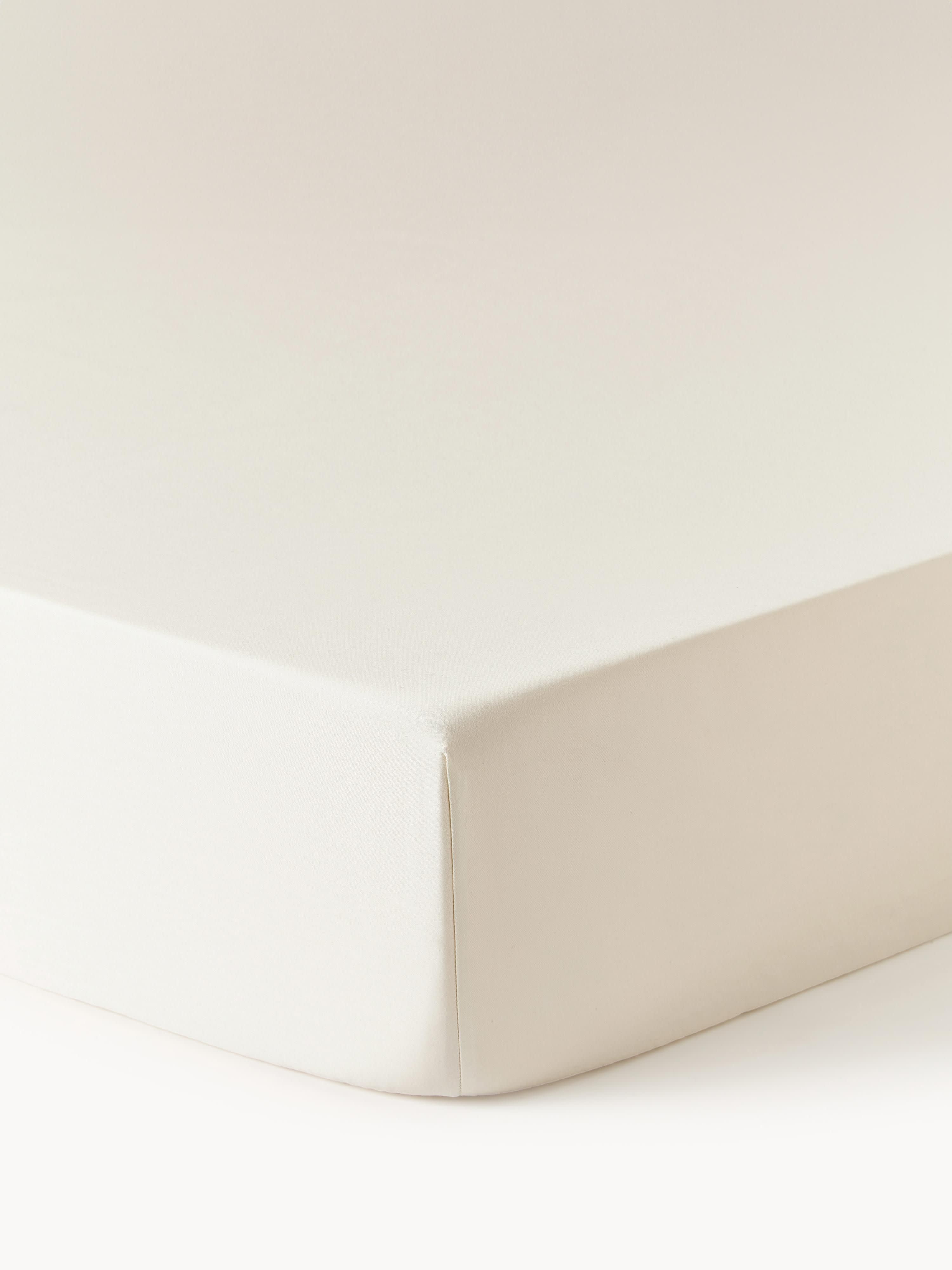 Topper-Spannbettlaken Premium, Baumwollsatin