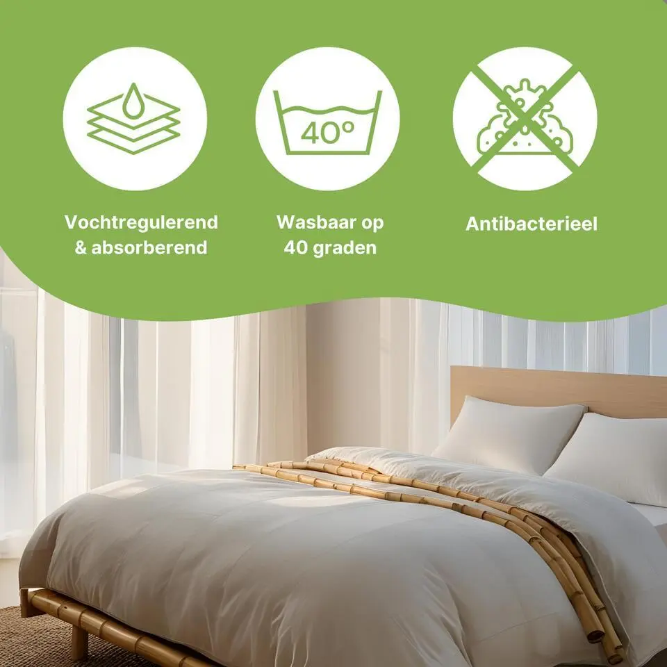 Ten Cate Dekbed - Zomerdekbed 240x220 - Dekbedden - Bamboe - Verkoelend Dekbed