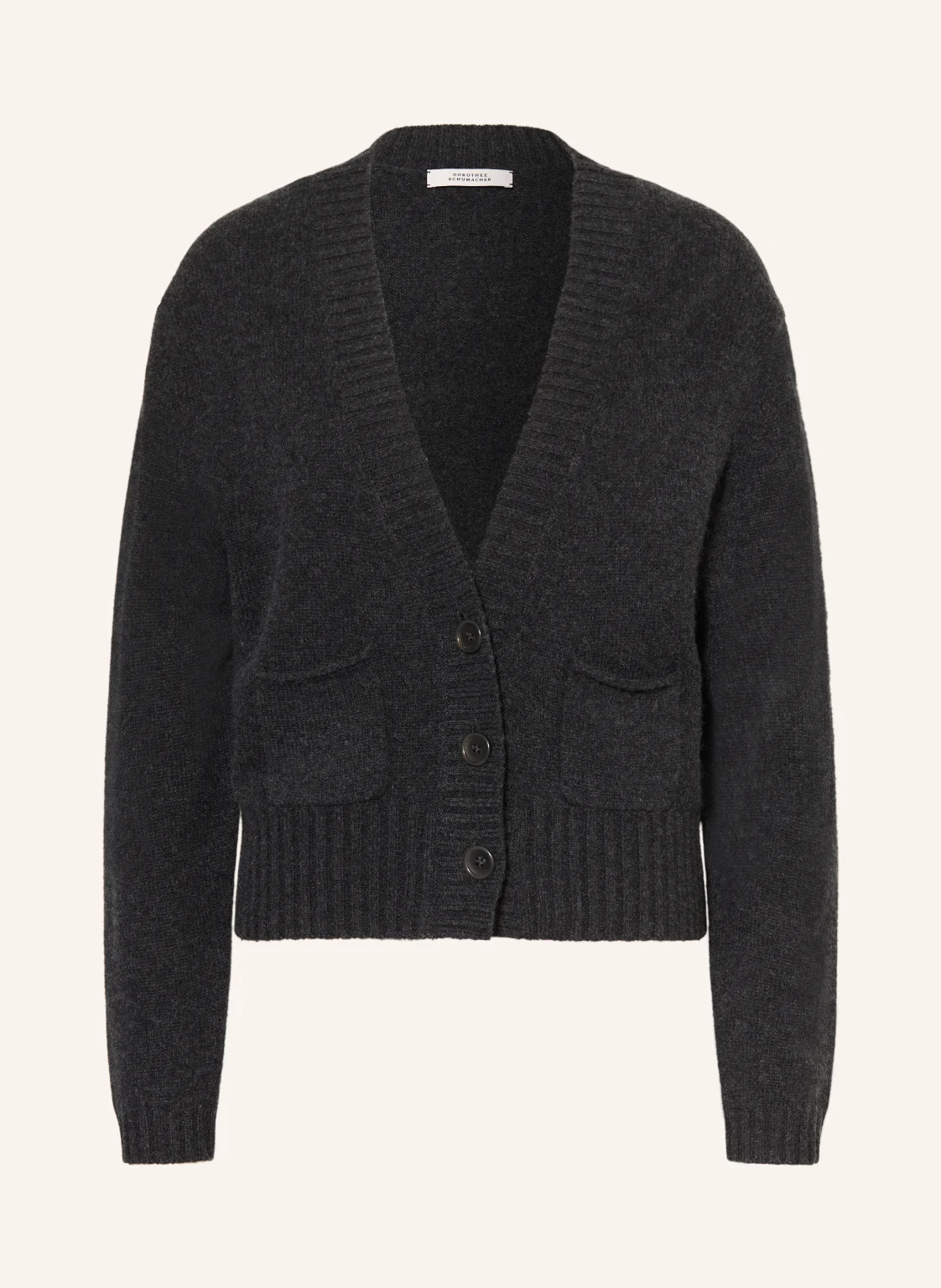 DOROTHEE SCHUMACHER Strickjacke FOULARD STATEMENTS mit Cashmere