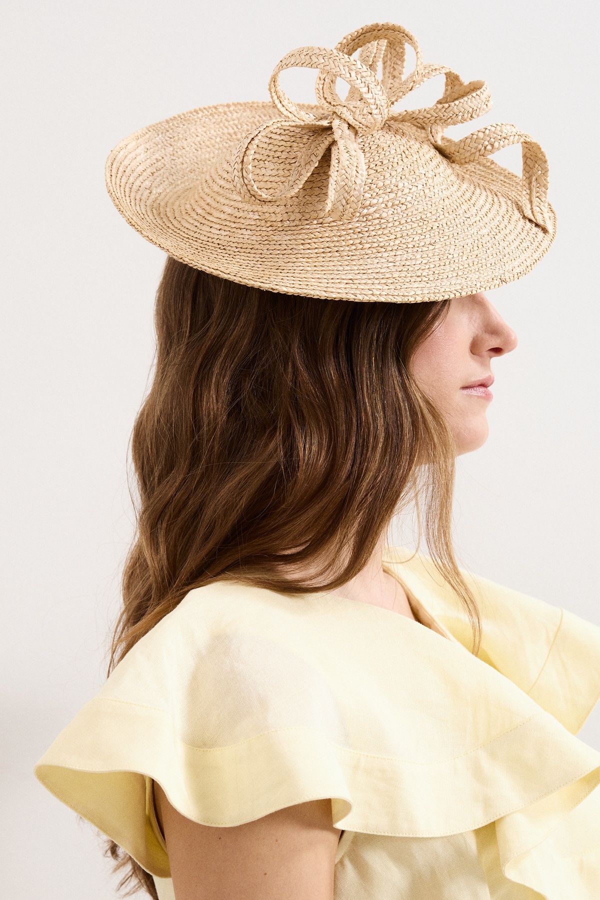 Phase Eight Straw Fascinator