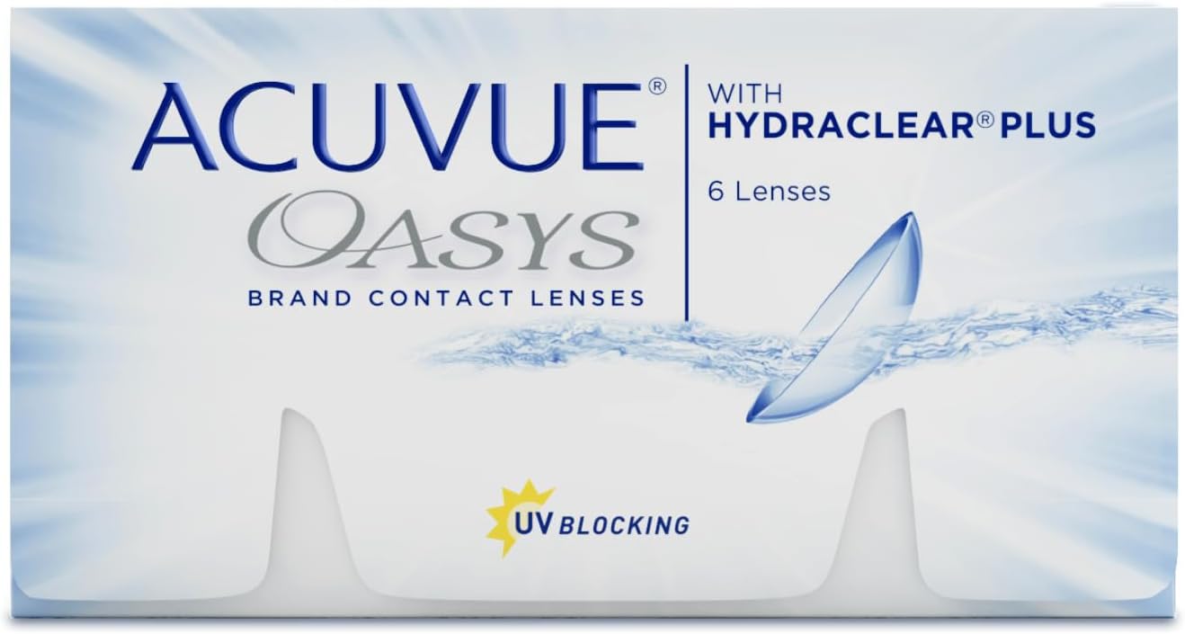 Acuvue Oasys 2 week soft lenses