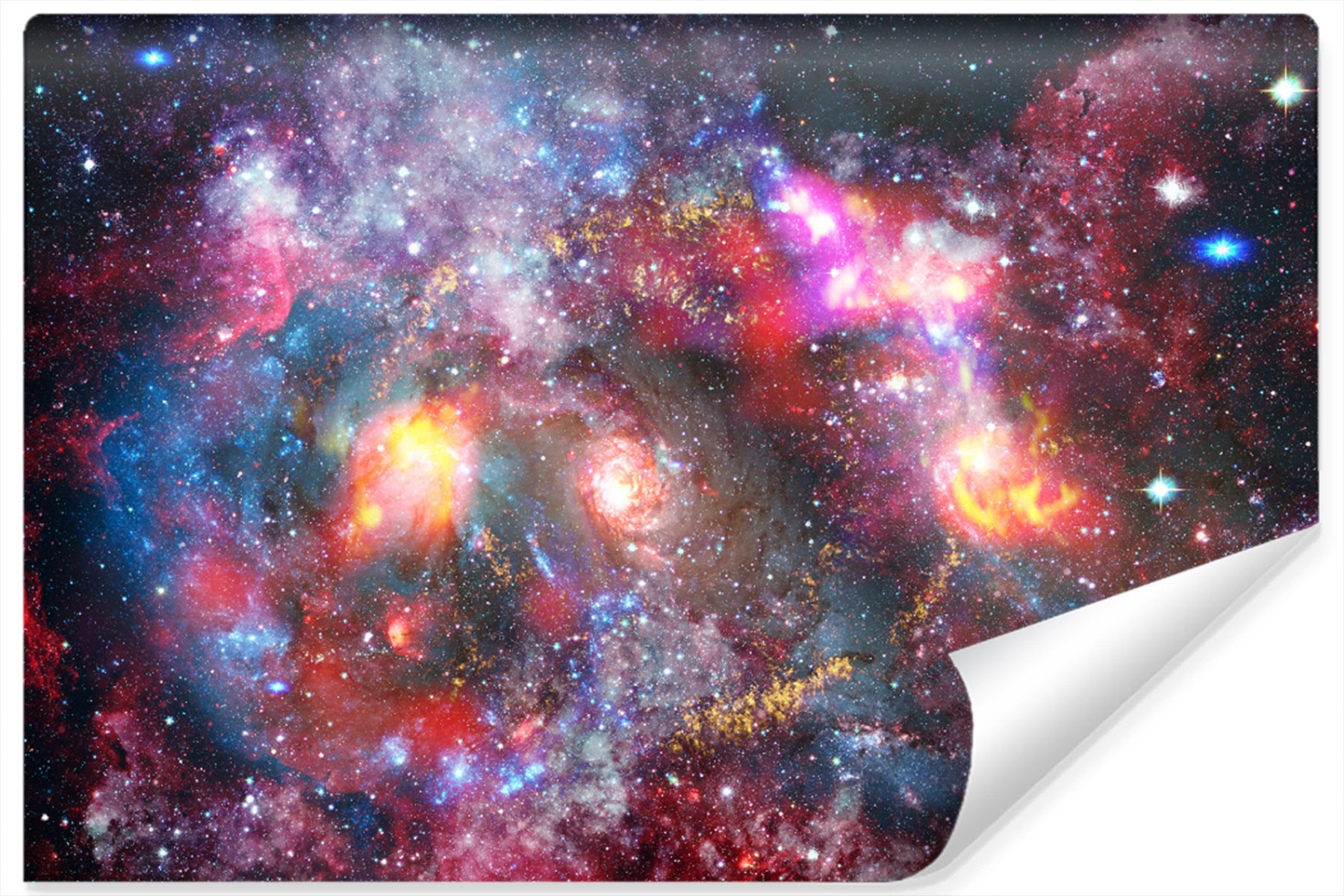 Fototapeta Do Sypialni KOSMOS Gwiazdy 3D 90x60cm