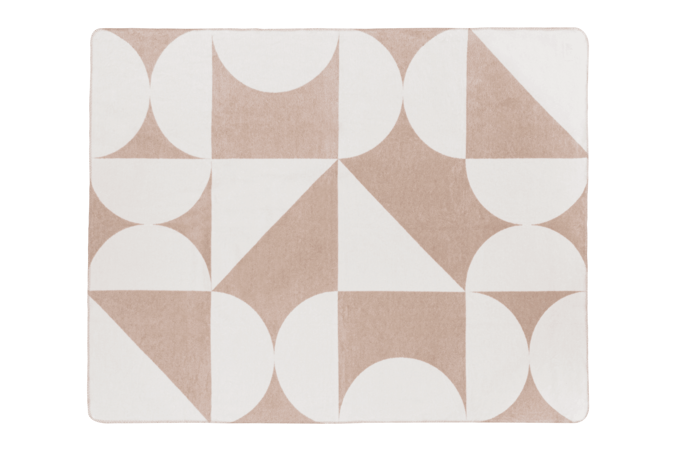 noo.ma TUL Katoenen deken - Creme Beige