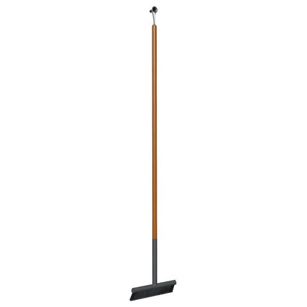 Rizz - Kehrbesen Outdoor 40 cm, Teak / anthrazit