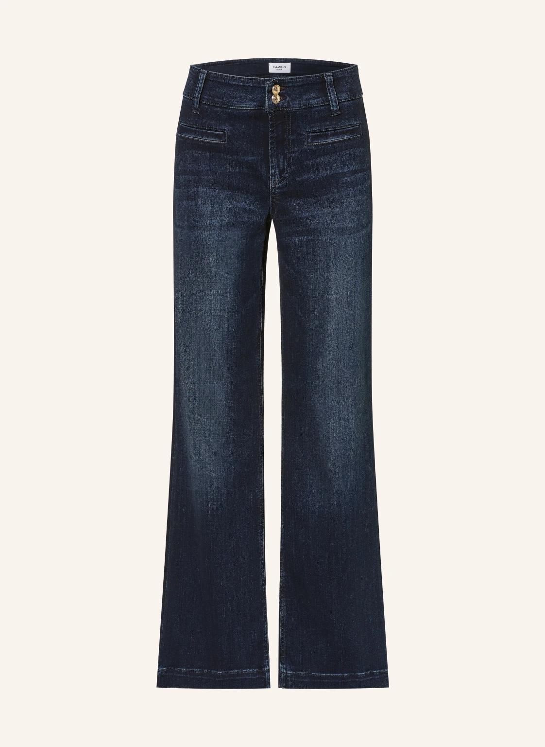 CAMBIO Flared Jeans TESSA mit Nieten