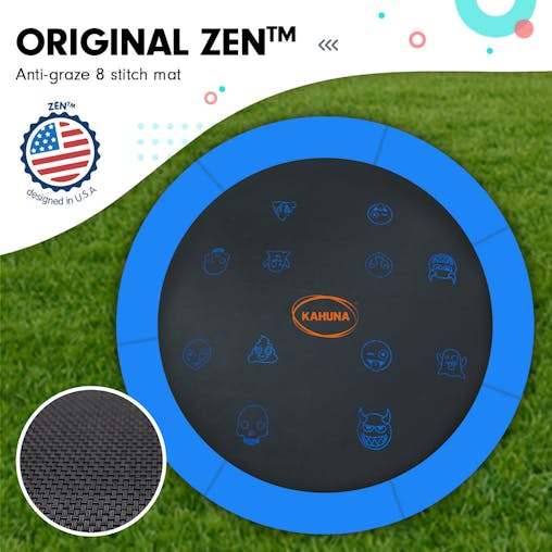 NNEDPE Kahuna Pro 14ft Trampoline with Mat, Reversible Pad, Basketball Set