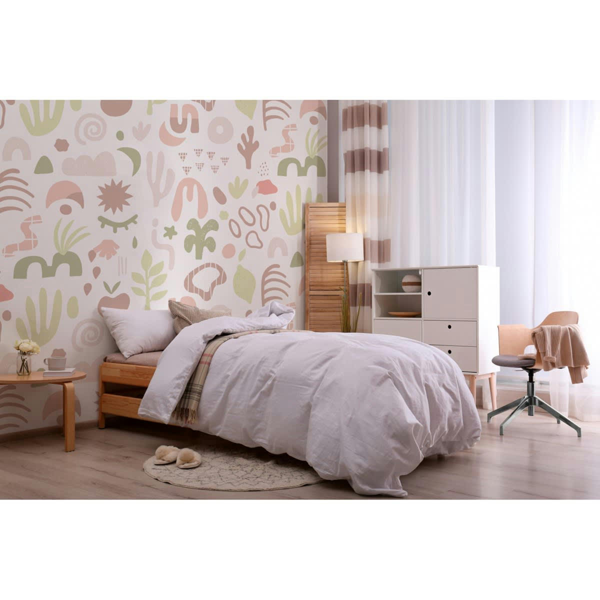 MIA - Papier peint panoramique motif imprimé Multicolore 384x280cm