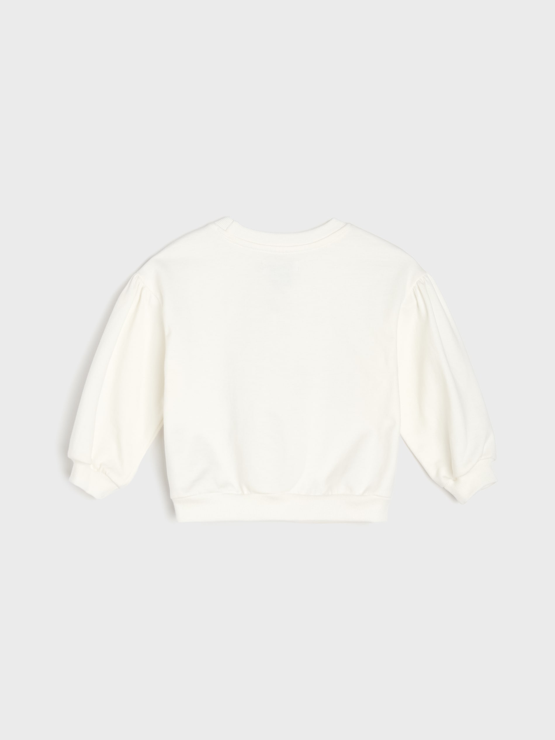 Bawełniana bluza crewneck z nadrukiem Stitch