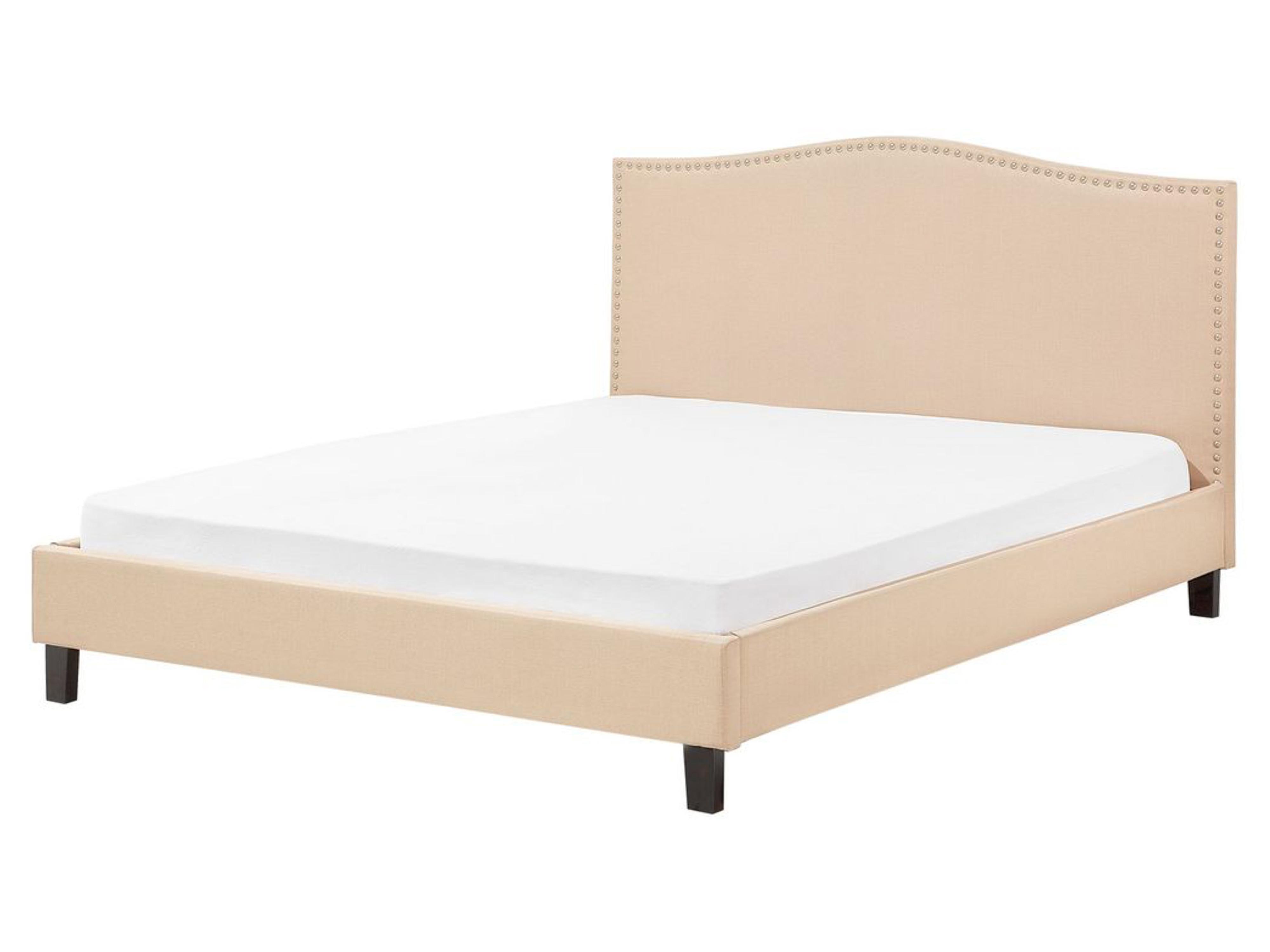 Bed Fabric MONTPELLIER 160 x 200 cm (EU King Size) Beige