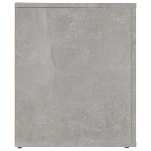 NNEVL Bedside Cabinet Concrete Grey 50x39x47 cm