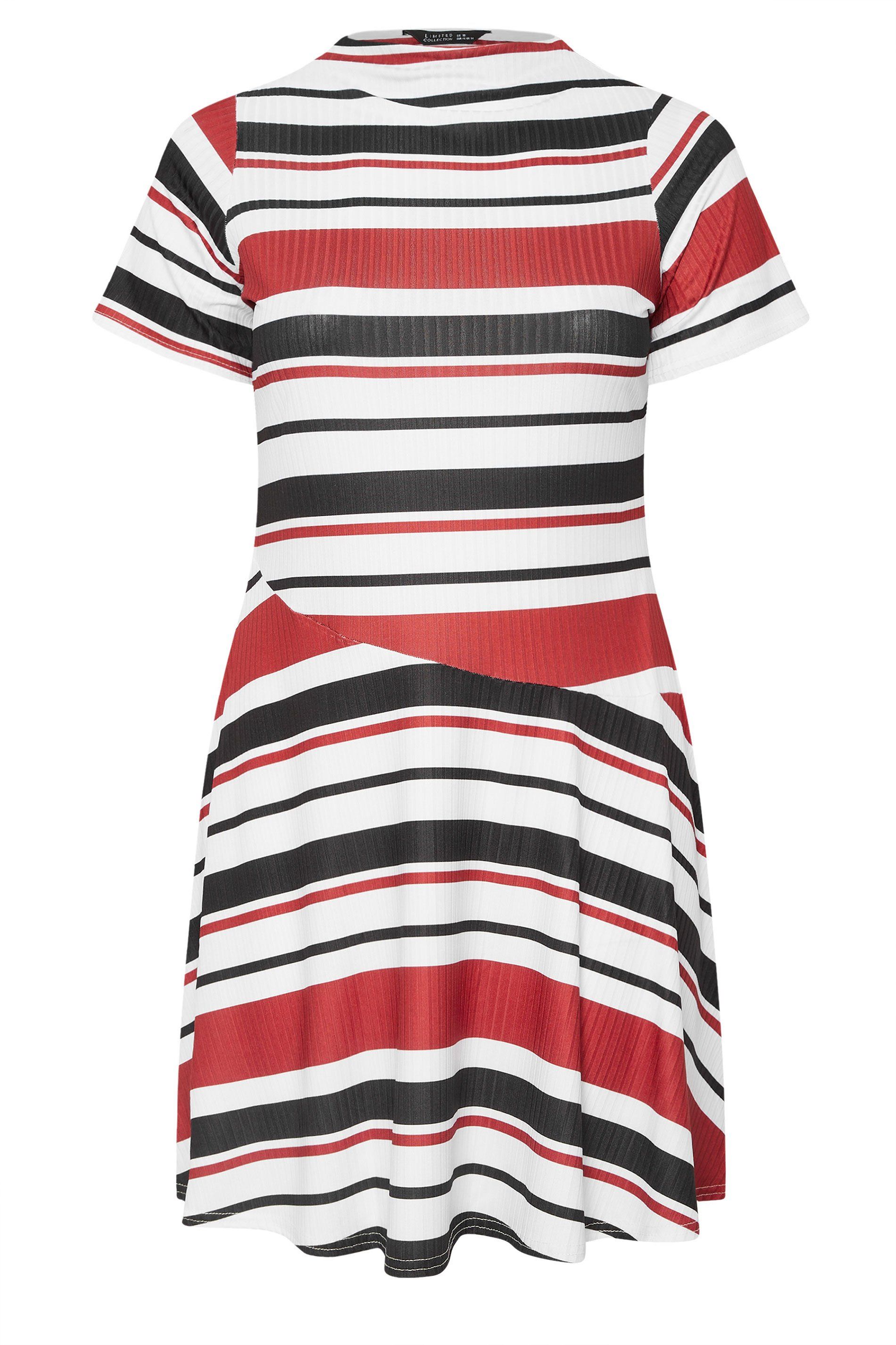 Yours Stripe Mini Swing Dress