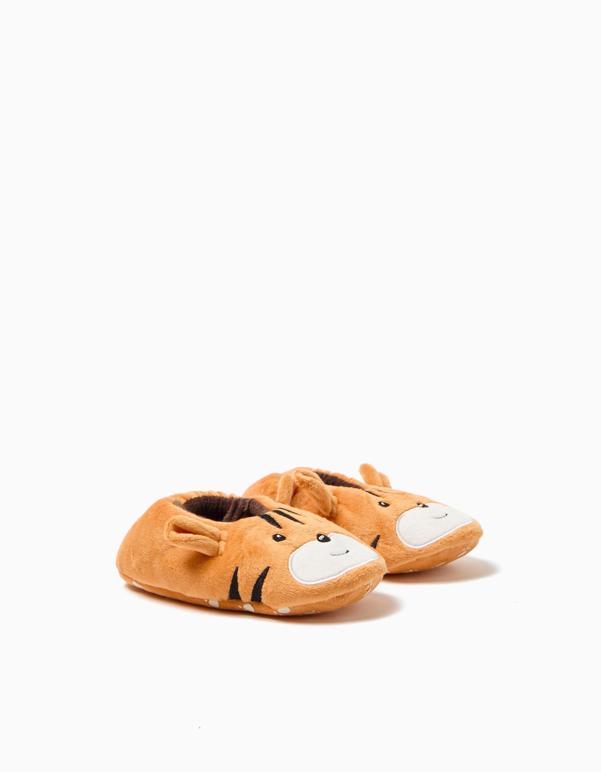 Pantufas Tigre, Criança, Laranja