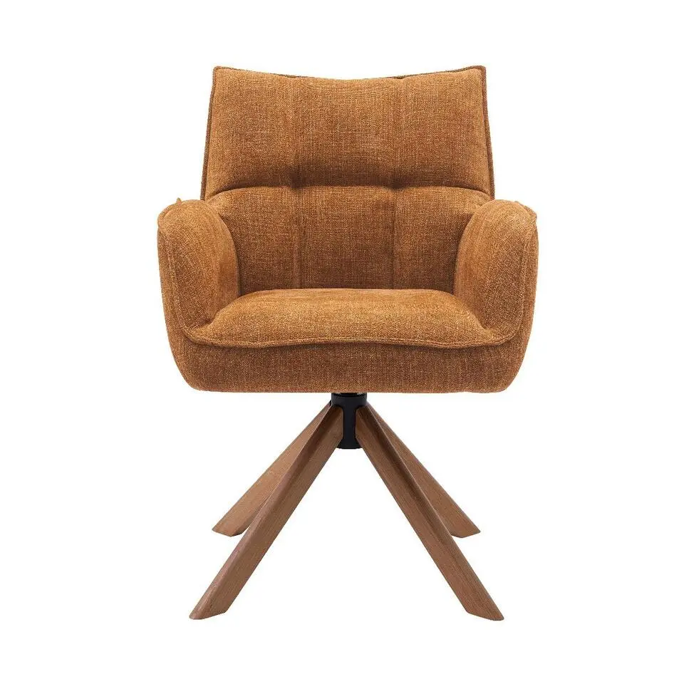 Nordic Home - Janna armstoel - roestbruin