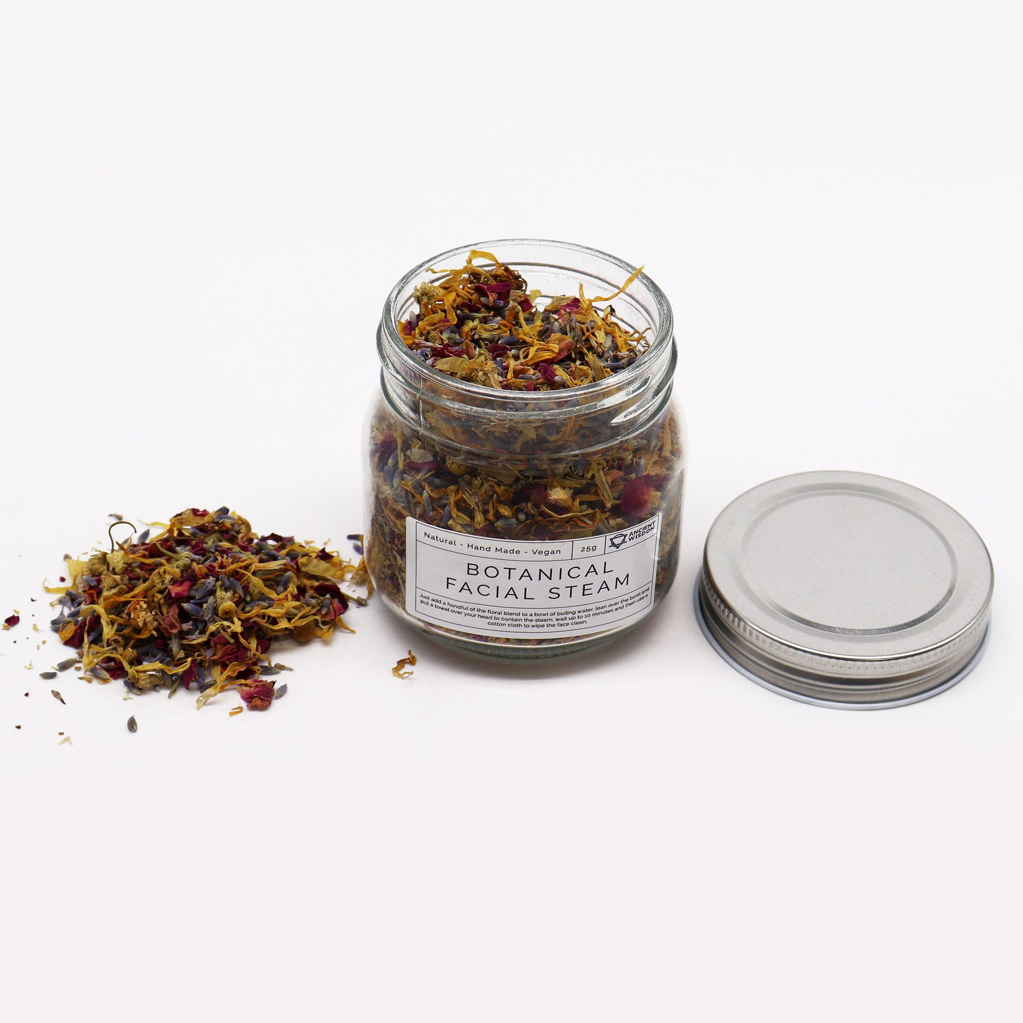 KDMD Botanical Facial Steam Blend - Natural 250g