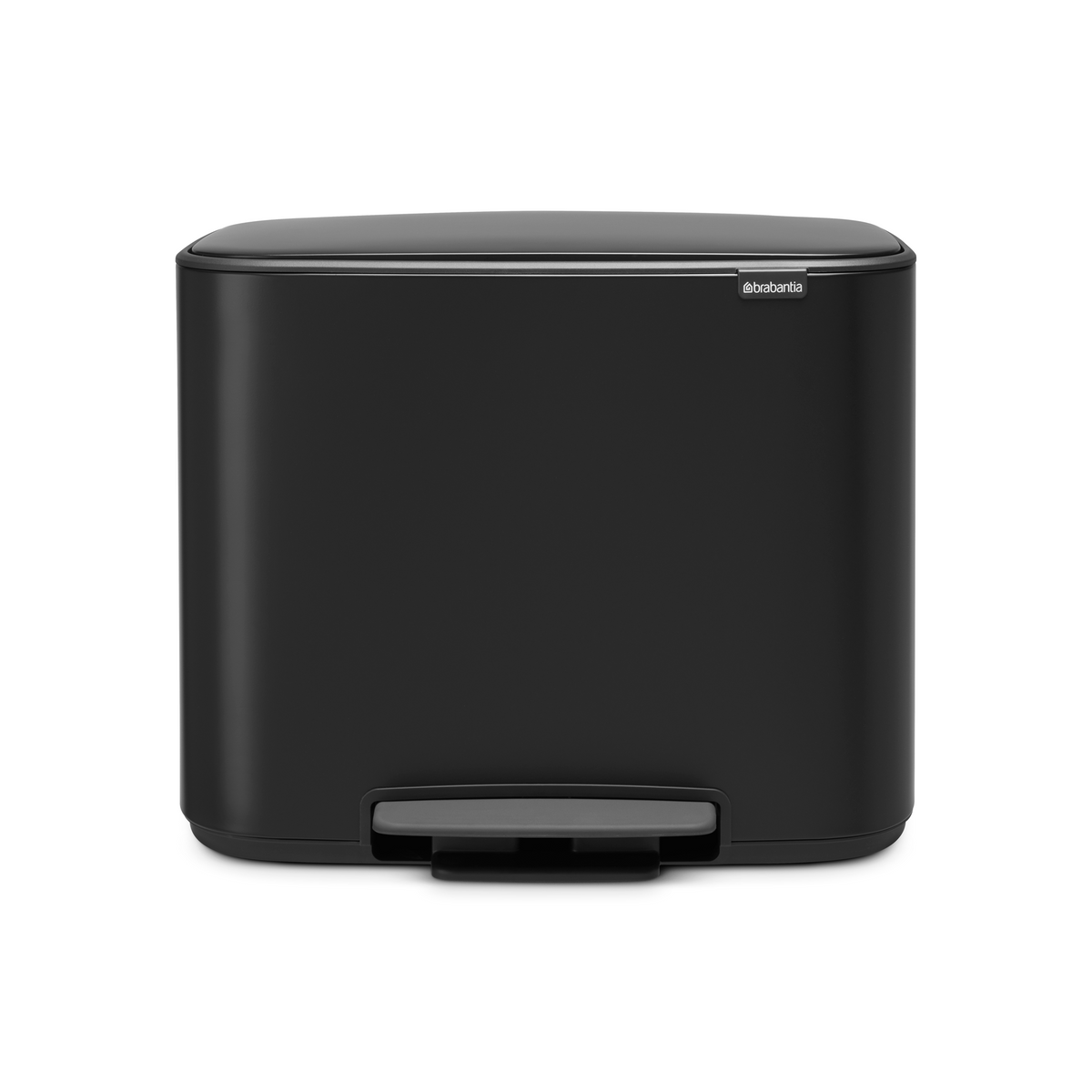 Brabantia Bo Pedaalemmer, 1 binnenemmer, 36 liter - Matt Black