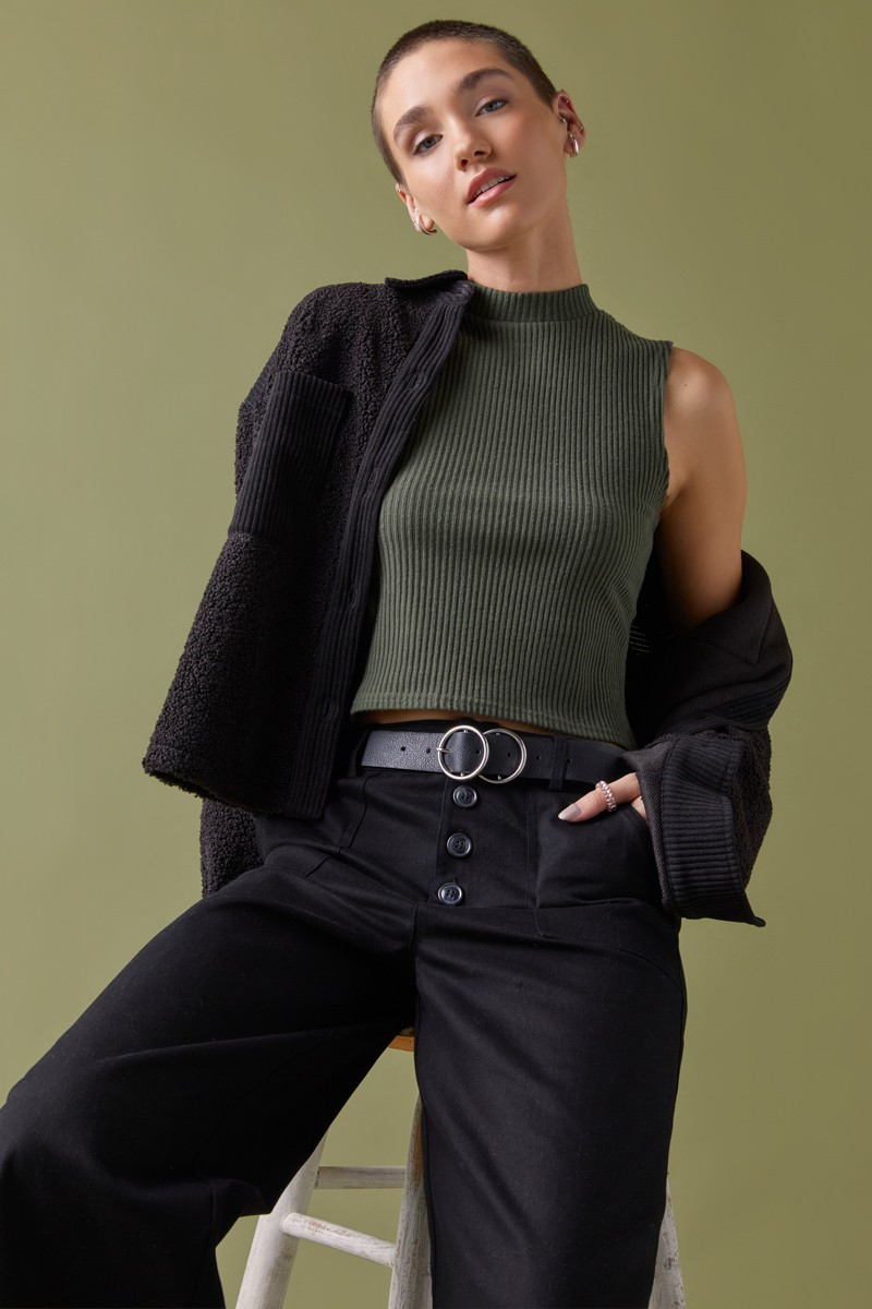 Christie Brushed Rib Tank Top