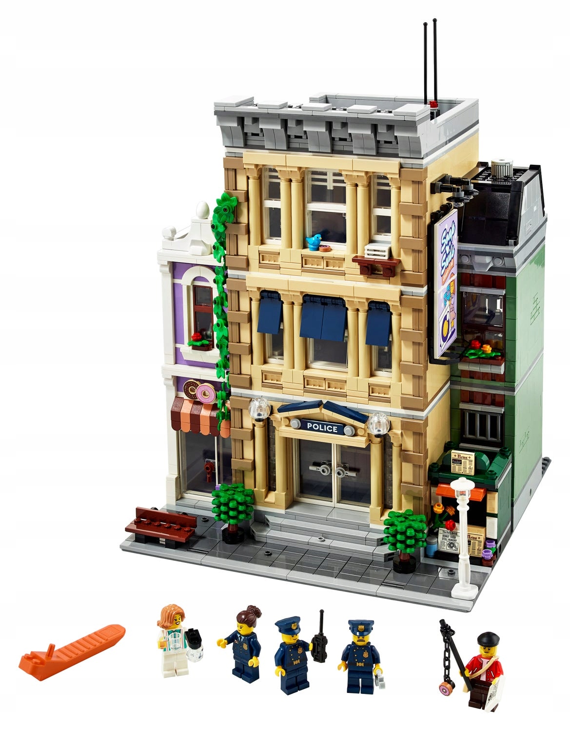 Klocki LEGO Icons Zestaw Posterunek Policji 10278
