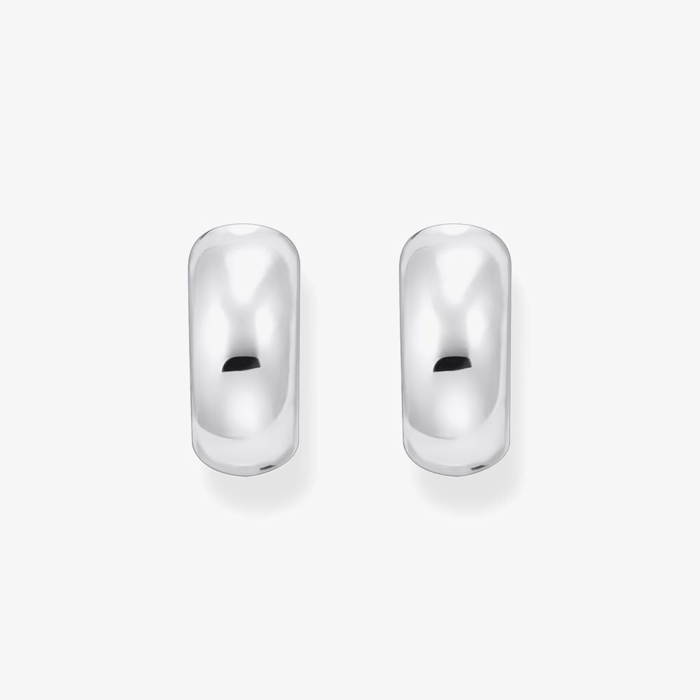 THOMAS SABO Sterling Silver 16mm Chunky Hoop Earrings CR741-001-21