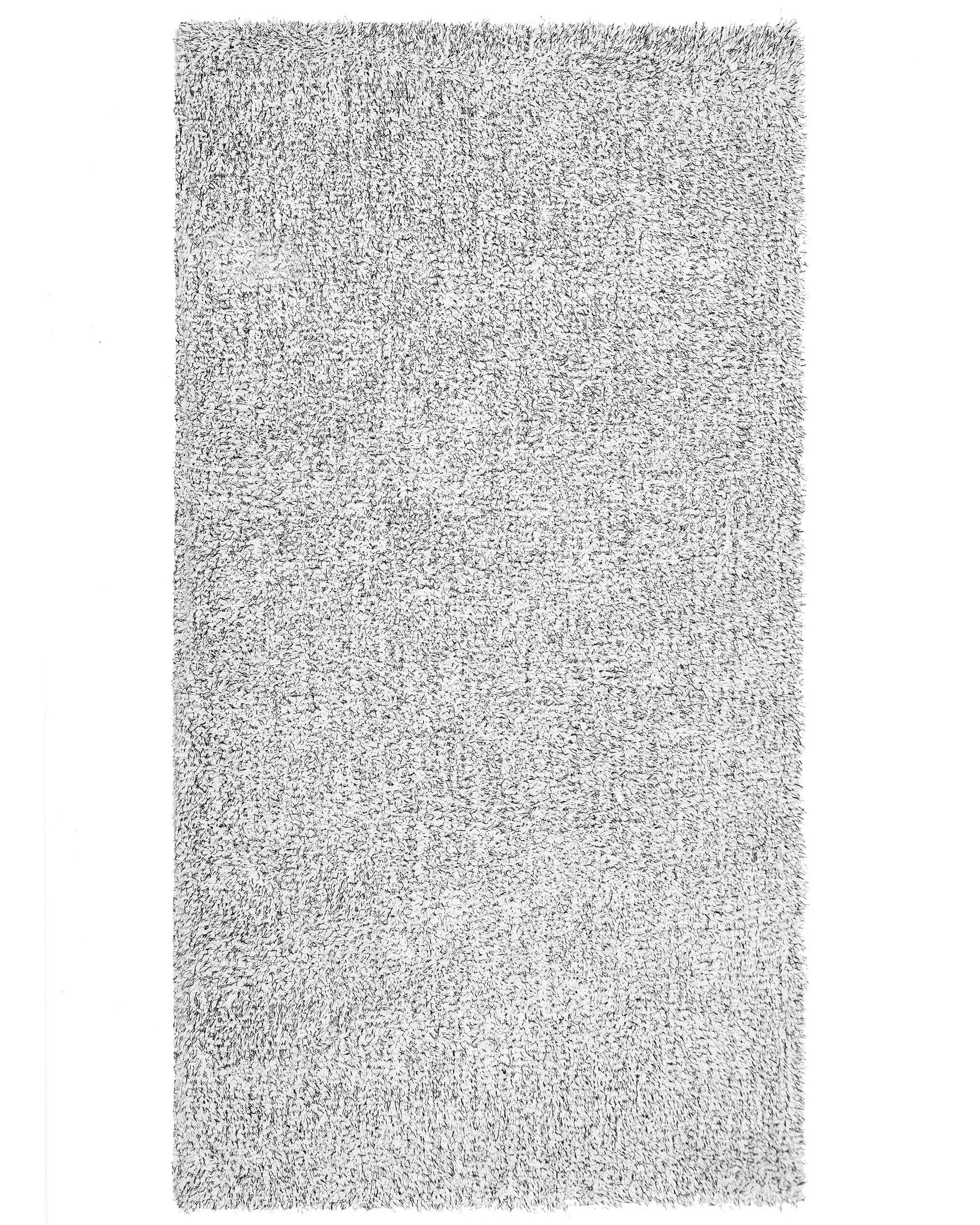 Dywan gruby miękki 80x150 cm szary melanż