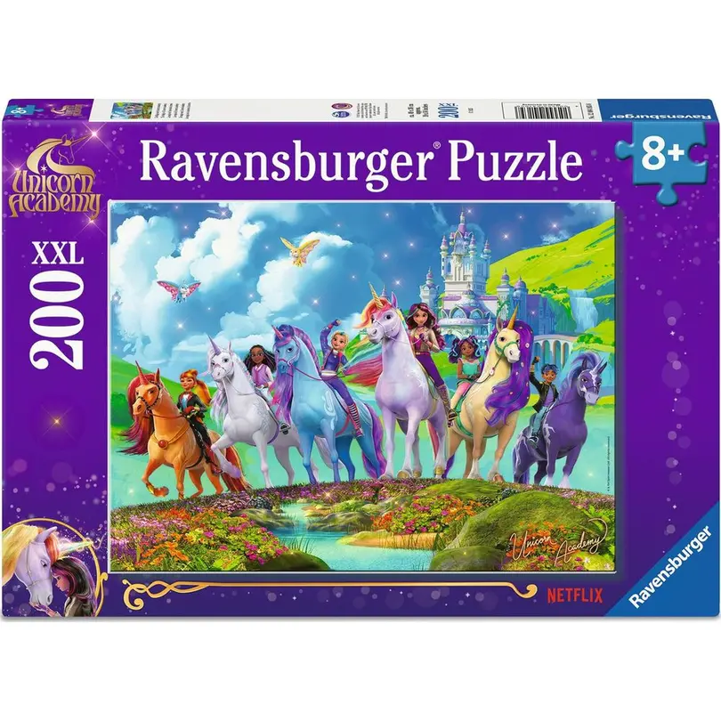 Puzzle 200-teilig Unicorn Academy