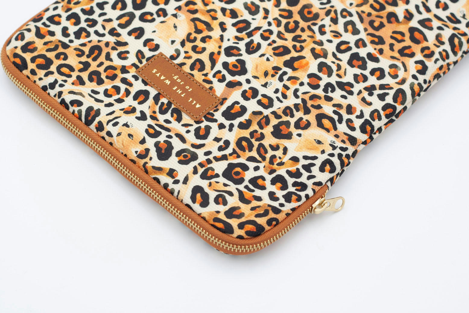 LÉOPARD - Housse ordinateur motif Léopard pour Macbook 13'