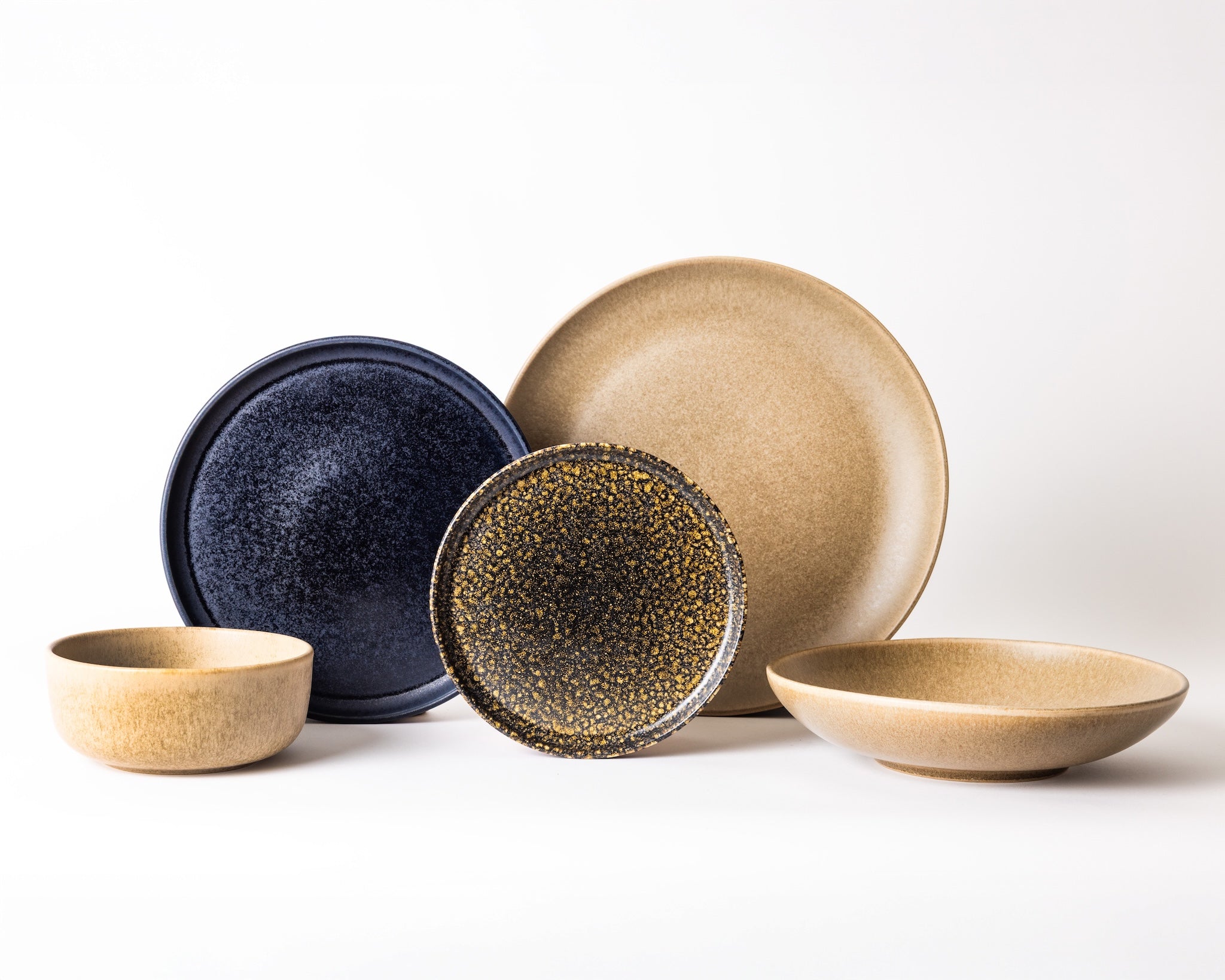 Mimo Homeware serviesset On The Rocks & Midnight Blue - 5-delig - 2 personen