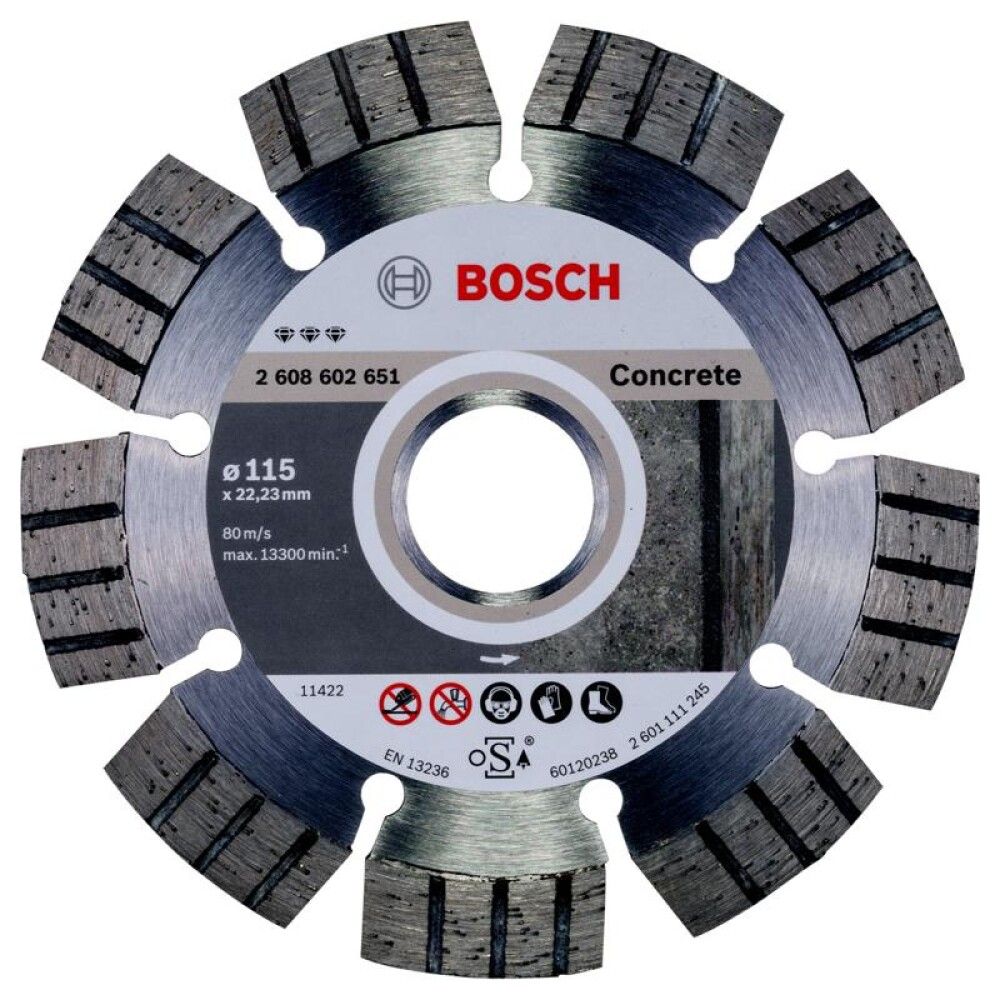 DIAMANTSLIPESKIVE BOSCH BEST BETONG 115MM