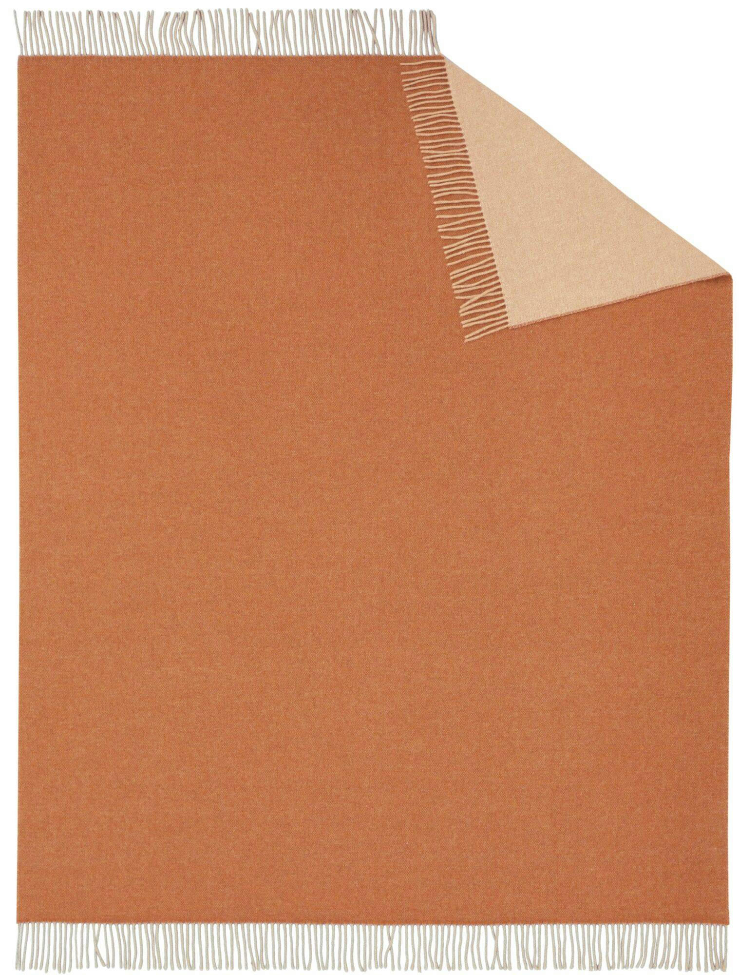 CLARENCE - Plaid en laine et cachemire