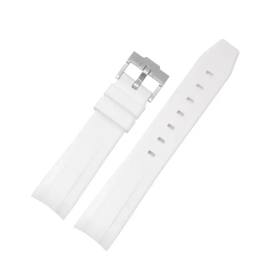 Omega – Speedmaster –  Rubber Strap – White