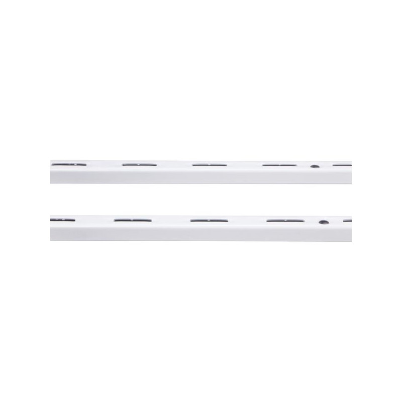 Crémaillère simple Classic 50 blanche 100 cm 2 pièces ELEMENT SYSTEM