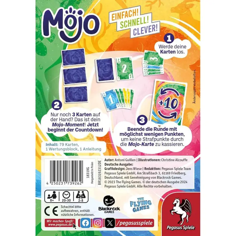 Kartenspiel Mojo