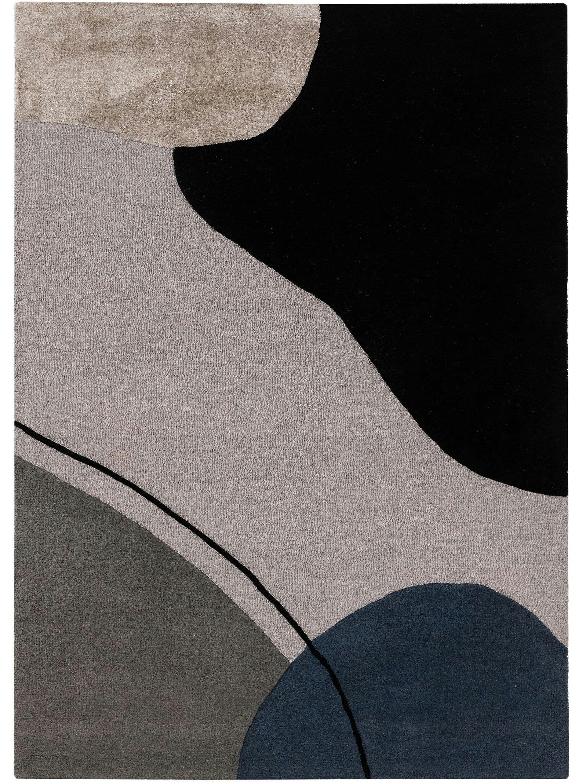 KYOTO - Tapis de laine multicouleur 160x230