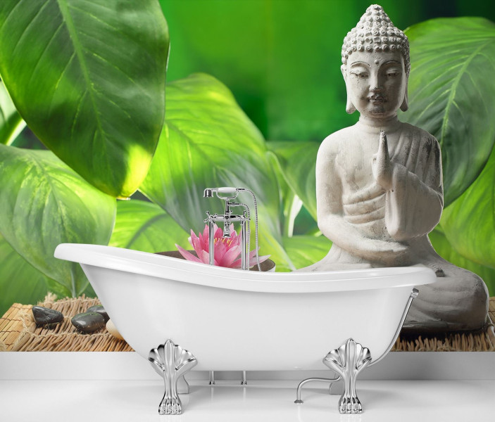 Feeby Fototapeta, Figurka Buddy zen spa 150x105