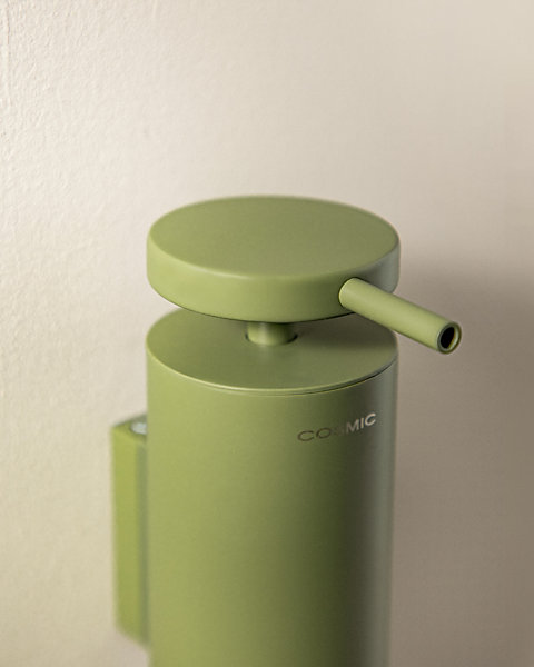 COSMIC porte-savon liquide GEYSER OLIVE