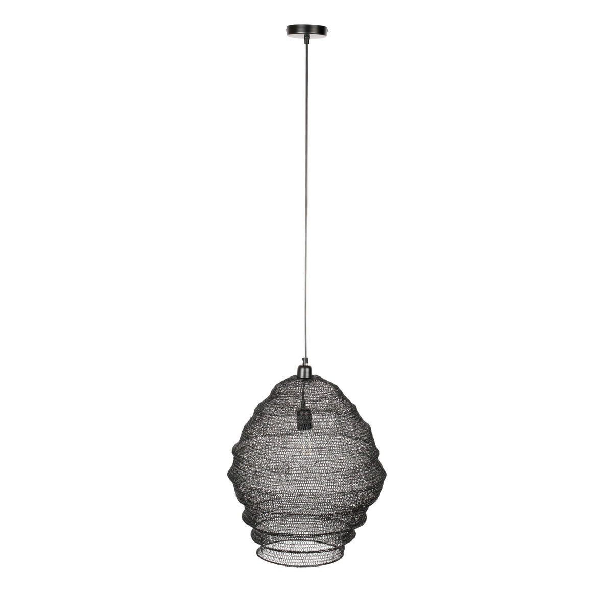 Housecraft Living Lena Hanglamp L Zwart