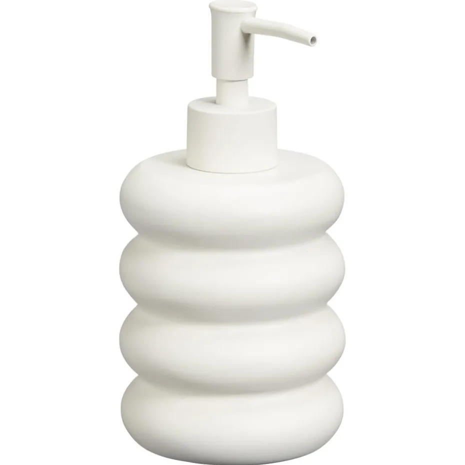 Kwantum Keukenaccessoires | Badkameraccessoires | Zeepdispenser Bumper  Wit