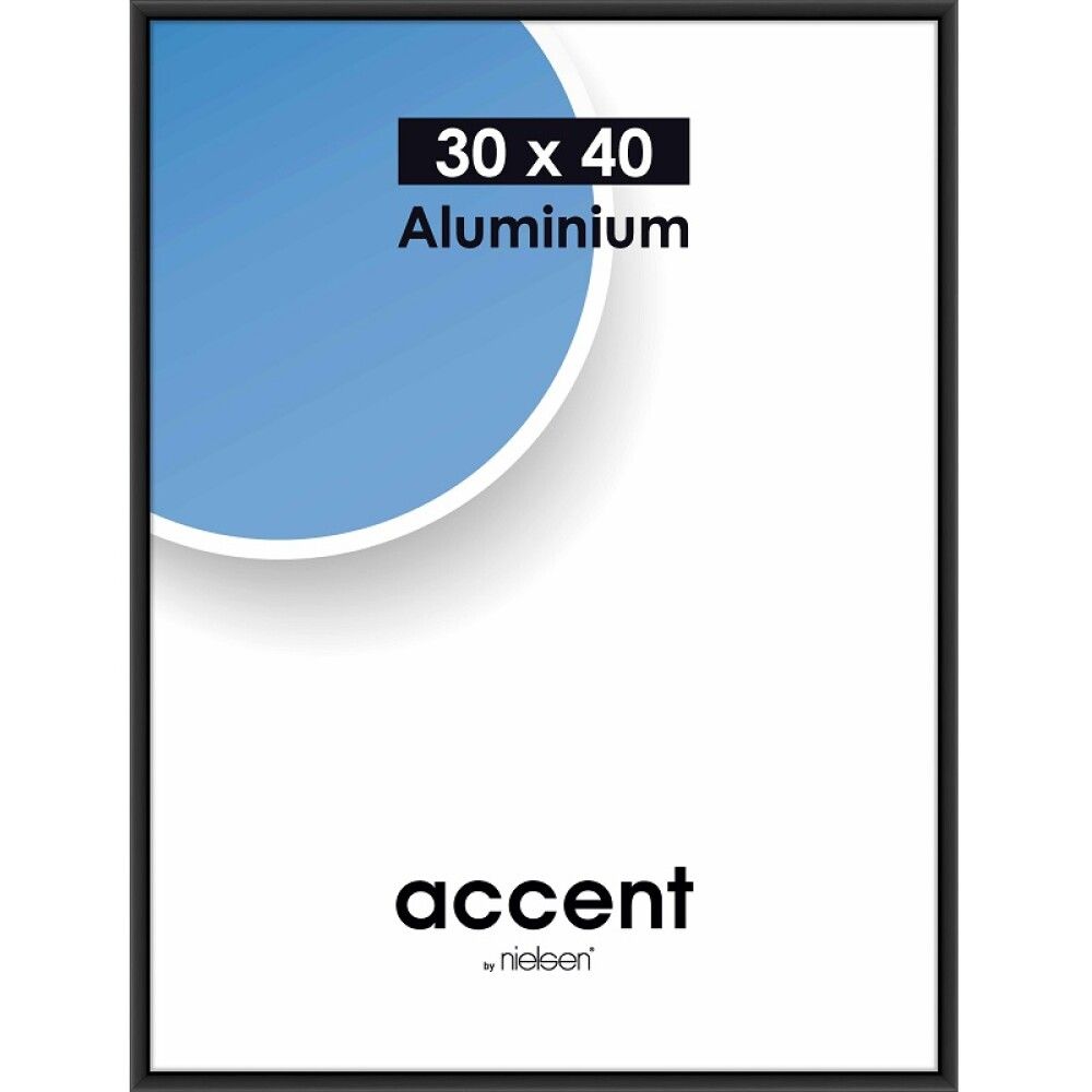 RAMME ACCENT 30X40CM MATT SVART