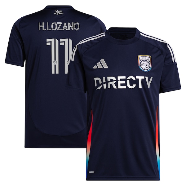 Hirving Lozano San Diego FC adidas 2025 State of Flow Replica Player Jersey - Navy