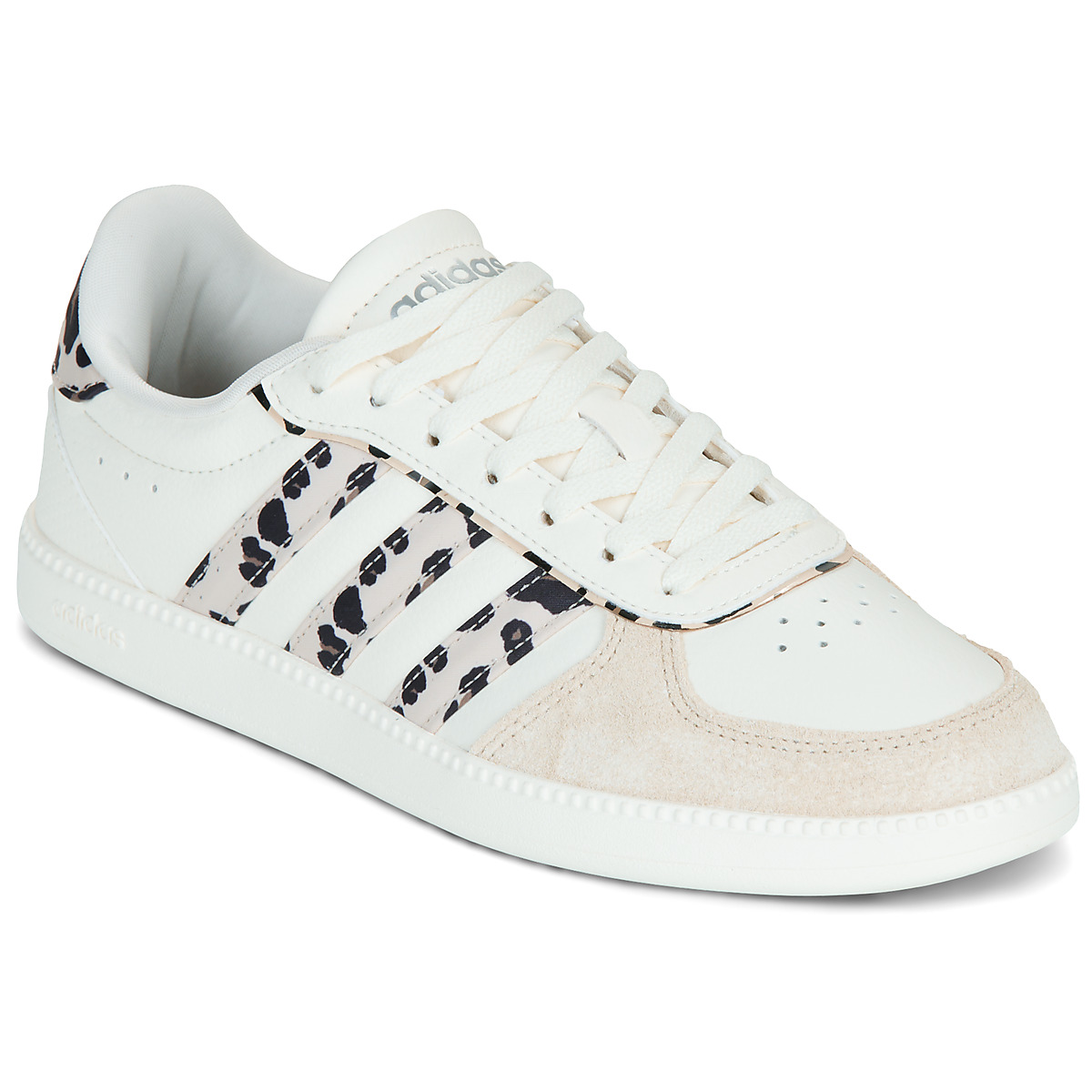 adidas - BREAKNET SLEEK - White / Leopard