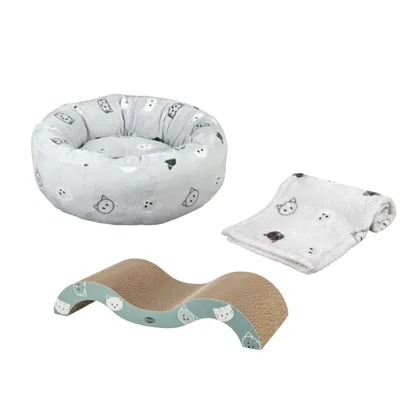 Trixie Cat Bed Mimi - Light Grey