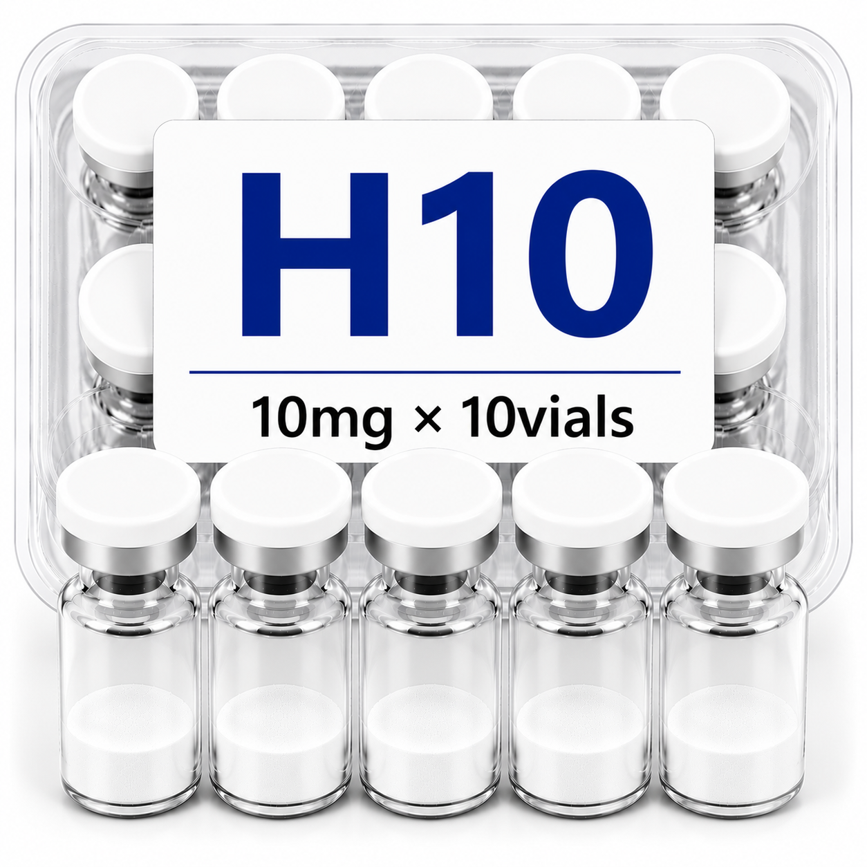 HGH 191AA (Somatropin）× 10 Vials